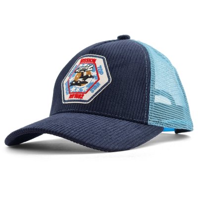 Keps - Gårda Corduroy Trucker Mission (blå)