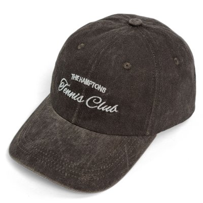 Keps - Gårda Hamptons Tennis Washed Cap (brun)