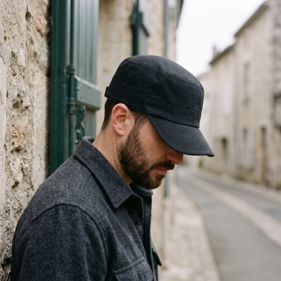 Keps - Gårda Hunter Army Cap (Svart)