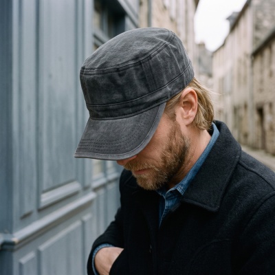 Keps - Gårda Major Army Cap (Svart)