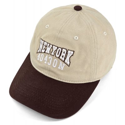 Keps - Gårda New York 40430 baseball cap (brun)
