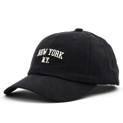 Keps - Gårda New York Dad Cap (svart)