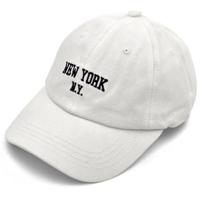 Keps - Gårda New York Dad Cap (vit)