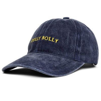 Keps - Gårda Stolly Bolly Washed Cap (blå)