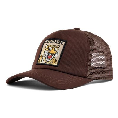 Keps - Gårda Trucker Courage (brun)