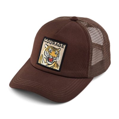 Keps - Gårda Trucker Courage (brun)