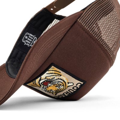 Keps - Gårda Trucker Courage (brun)