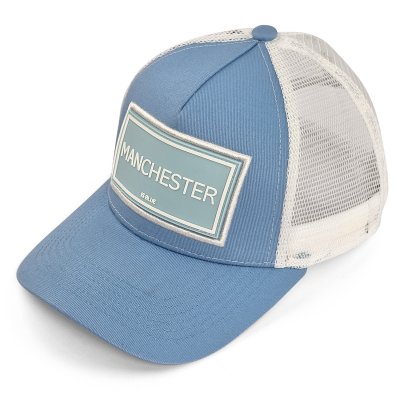 Keps - Gårda Trucker Manchester (blå/vit)
