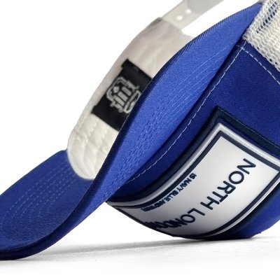 Keps - Gårda Trucker North London (blå/vit)