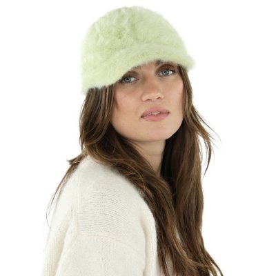 Keps - Gårda Audenarde Angora Cap (lime)