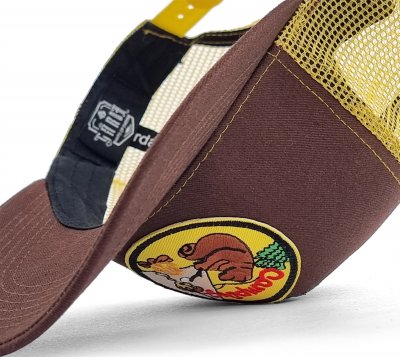 Keps - Gårda Trucker Camping Bear (brun)