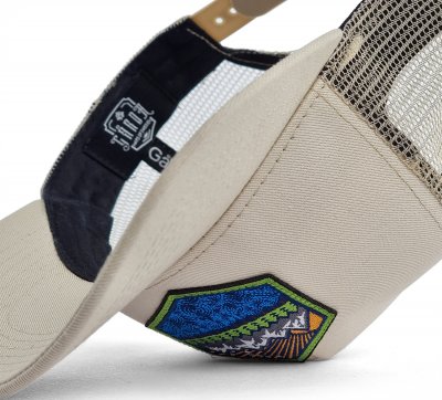Keps - Gårda Trucker Sunrise (creme)