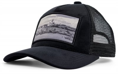 Keps - Gårda Velvet Trucker Helsinki (svart)