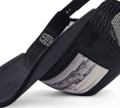 Keps - Gårda Velvet Trucker Helsinki (svart)