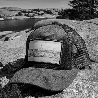 Keps - Gårda Velvet Trucker Helsinki (svart)