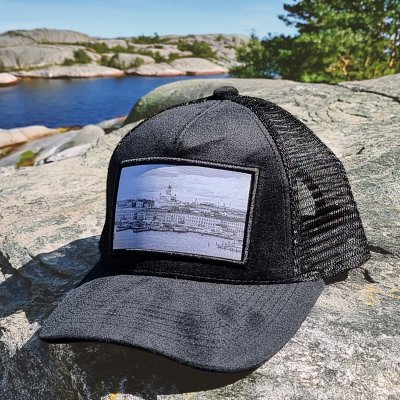 Keps - Gårda Velvet Trucker Helsinki (svart)