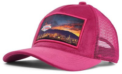 Keps - Gårda Velvet Trucker Las Vegas (rosa)