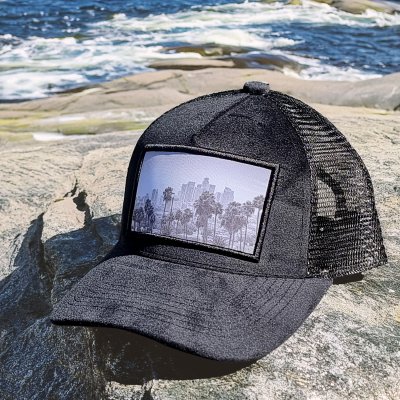 Keps - Gårda Velvet Trucker Los Angeles (svart)