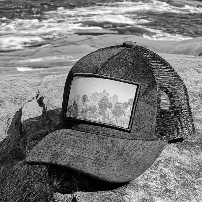 Keps - Gårda Velvet Trucker Los Angeles (svart)