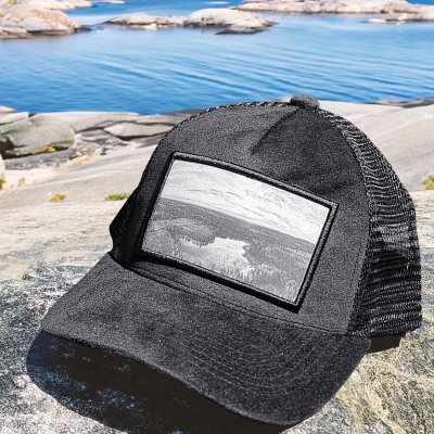 Keps - Gårda Velvet Trucker Norrland (svart)