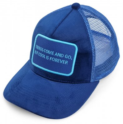 Keps - Gårda Velvet Trucker Trends (mörkblå)