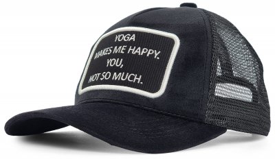 Keps - Gårda Velvet Trucker Yoga (svart)