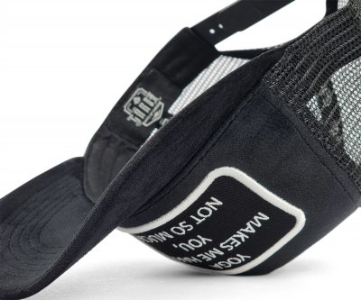 Keps - Gårda Velvet Trucker Yoga (svart)