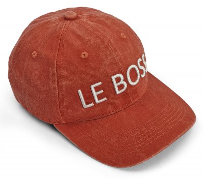 Keps - Gårda Le Boss Washed Cap (orange)