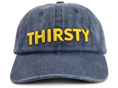 Keps - Gårda Thirsty Washed Cap (blå)
