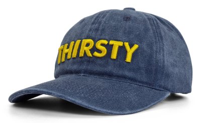 Keps - Gårda Thirsty Washed Cap (blå)