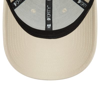 Keps - New Era LA Dodgers Metallic 9FORTY (beige)