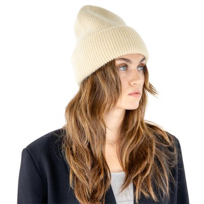 Mössor - Gårda Angora Beanie (creme)