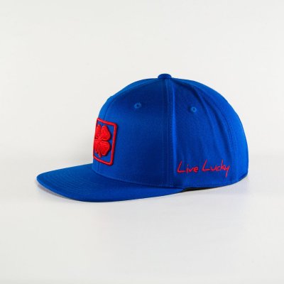 Keps - Black Clover Lucky Square Flat 7 (blå)