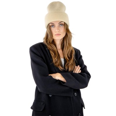 Mössor - Gårda Angora Beanie (creme)