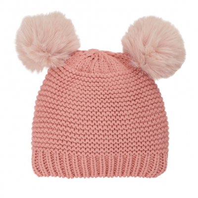 Mössa och Vantar Barn - Gårda Målilla Knitted Set (rosa)