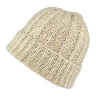 Mössor - Gårda Adelboden Merino Mix Beanie (beige)