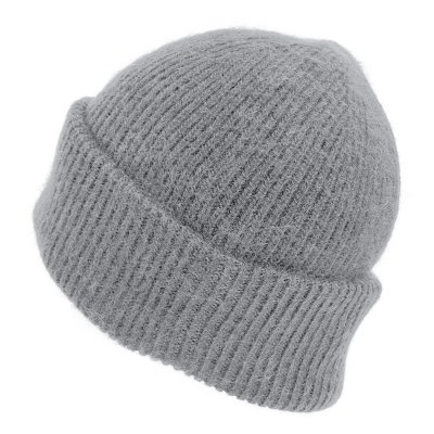 Mössor - Gårda Angora Beanie (ljusgrå)