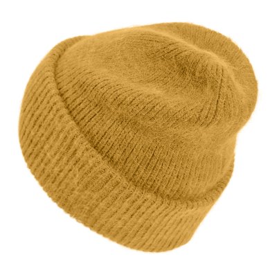 Mössor - Gårda Angora Beanie (gul)