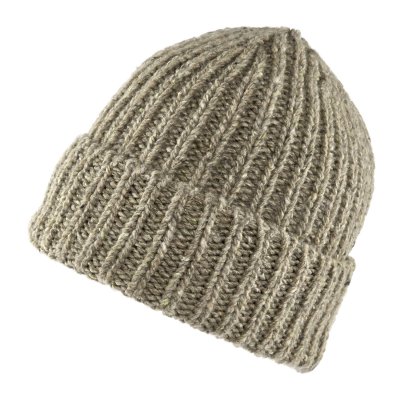 Mössor - Gårda Aspen Wool Mix Beanie (beige)