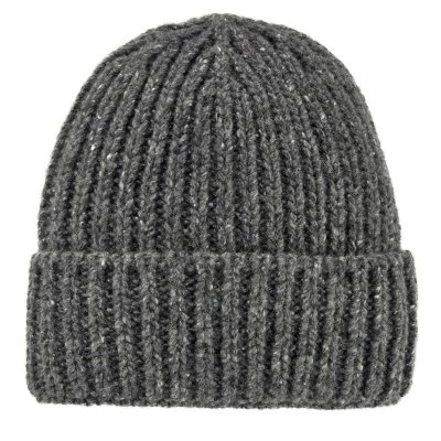 Mössor - Gårda Aspen Wool Mix Beanie (mörkgrå)