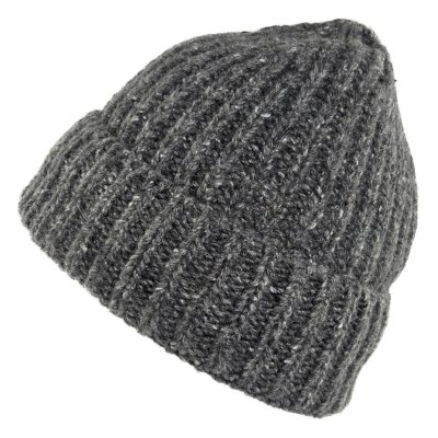Mössor - Gårda Aspen Wool Mix Beanie (mörkgrå)