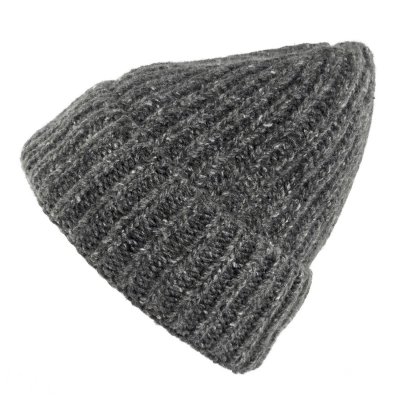 Mössor - Gårda Aspen Wool Mix Beanie (mörkgrå)