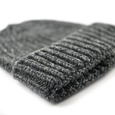 Mössor - Gårda Aspen Wool Mix Beanie (mörkgrå)
