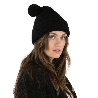 Mössor - Gårda Cortina Wool Mix Beanie (svart)