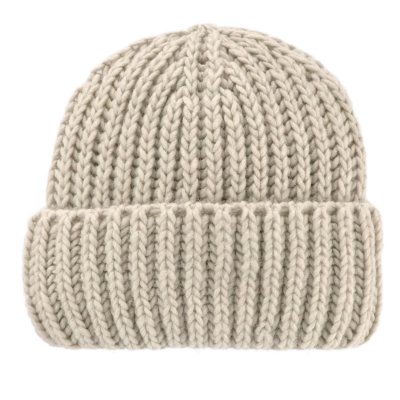 Mössor - Gårda Ebene Wool Mix Beanie (beige)