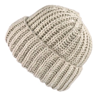 Mössor - Gårda Ebene Wool Mix Beanie (beige)