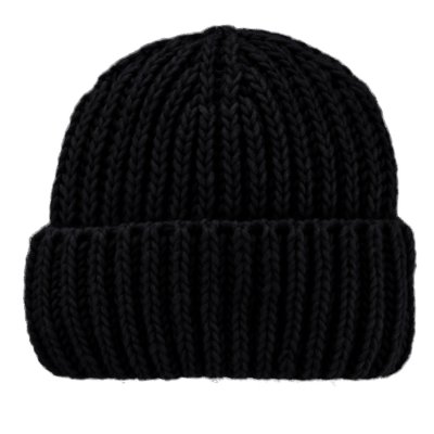 Mössor - Gårda Ebene Wool Mix Beanie (svart)