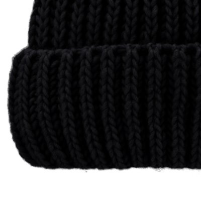 Mössor - Gårda Ebene Wool Mix Beanie (svart)
