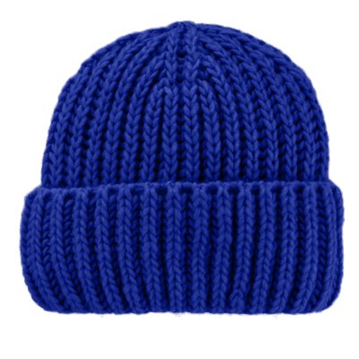Mössor - Gårda Ebene Wool Mix Beanie (blå)