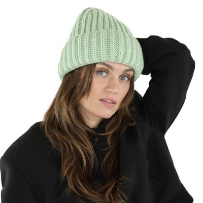 Mössor - Gårda Ebene Wool Mix Beanie (mintgrön)